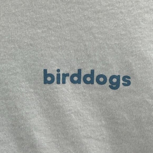 Bird Dogs Shirt Mens L White Short Sleeve Casual Graphic Tee Logo - Picture 3 of 11